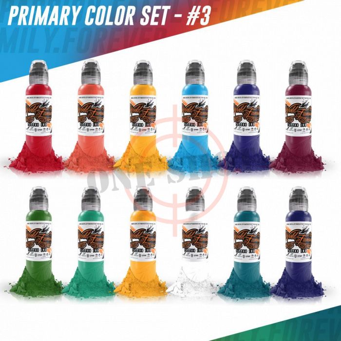 WF Primary Color Ink Set #3